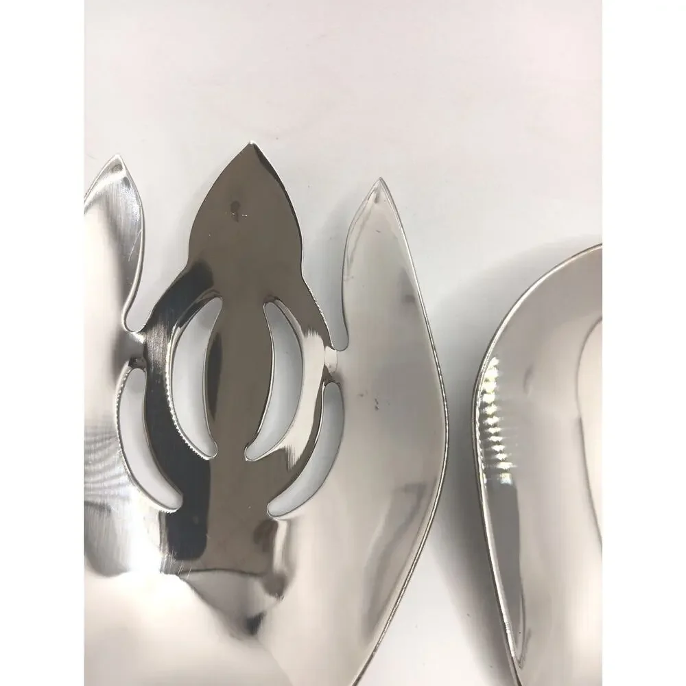 Reed & Barton Oversized 4 Piece Serving Hostess Set Stainless Flatware